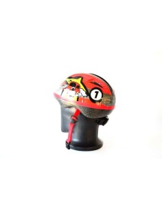 Casco Bici Infantil Bomm Rojo - 110198 - NHR