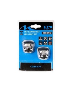 Kit Luces Led Bici Delantera Y Trasera - 122431 - M-WAVE 2