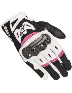 Guantes Alpinestars Stella SMX2 Air V2 Negro Rosa - 124609 - Alpinestars