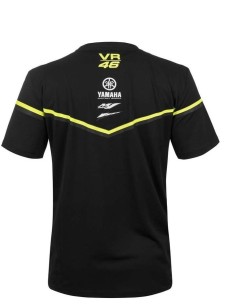 Camiseta Yamaha 18 VR46 Negra Hombre - B18VR469B01L - Yamaha 2