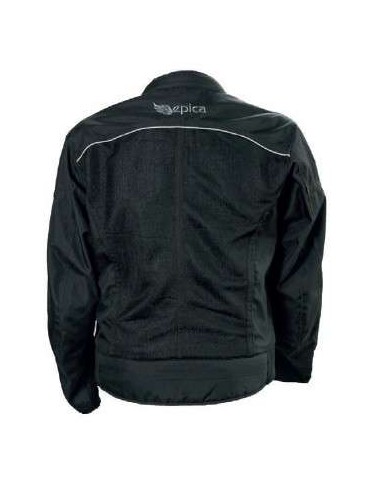 Chaqueta Moto Epica Cordura Corta 5029 Negro - 138323 - Epica