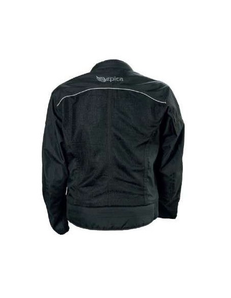 Chaqueta Moto Epica Cordura Corta 5029 Negro - 138323 - Epica