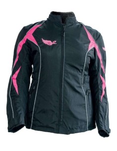 Chaqueta Moto Epica Cordura 3/4 Negro Rosa 5044 Lady - 138259 - Epica
