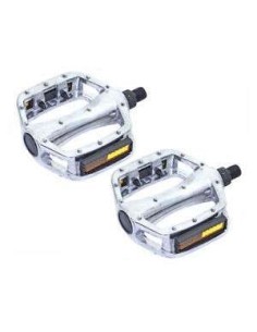 Pedal Bici Aluminio BMX Free Plata. 12mm. - 121673 - Vicma
