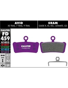 Pastillas Freno Bici Disco Galfer E-bikes Sram Guide/avid Xo - 139980 - Galfer