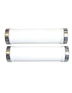 Puños Bici Clarks Blanco Anilla Plata - 91733 - NHJ