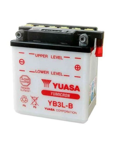 Bateria Moto Yuasa Yb3l-b - 52274 - Yuasa