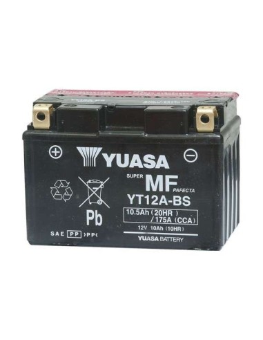 Bateria Moto Yuasa Yt12a-bs - 68145 - Yuasa