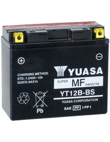 Bateria Moto Yuasa Yt12b-bs - 79607 - Yuasa