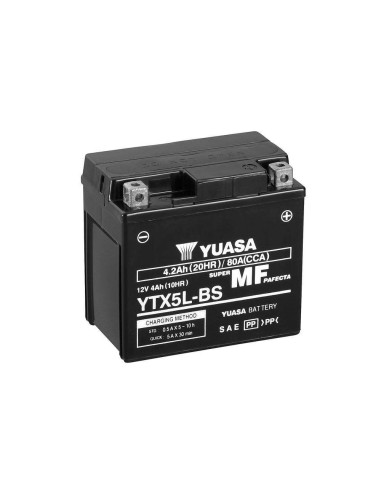 Bateria Moto Yuasa Ytx5l-bs - 90043 - Yuasa