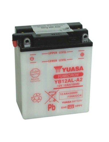 Bateria Moto Yuasa Yb12al-a - 97639 - Yuasa
