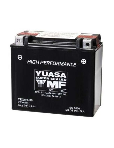Bateria Moto Yuasa Ytx20hl-bs - 97646 - Yuasa