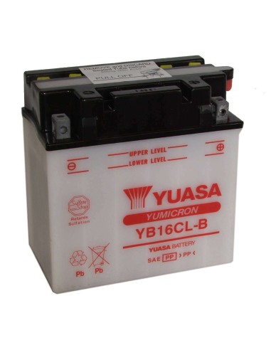 Bateria Moto Yuasa Yb16cl-b - 60328 - Yuasa