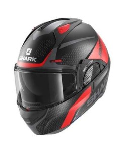 Casco Shark Modular Evo GT Encke Negro Mate-Rojo - 154038 - Shark