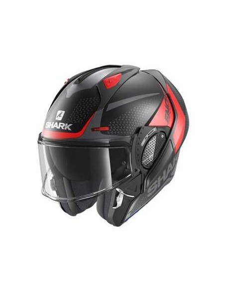 Casco Shark Modular Evo GT Encke Negro Mate-Rojo - 154038 - Shark