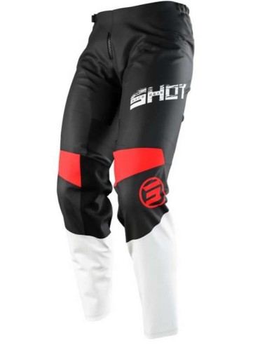 Pantalon Shot Motocross Slam Junior Rojo - 154813 - Shot