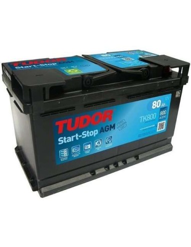 Bateria Tudor AGM 80Ah +Dcho. 800En - 105129 - Tudor