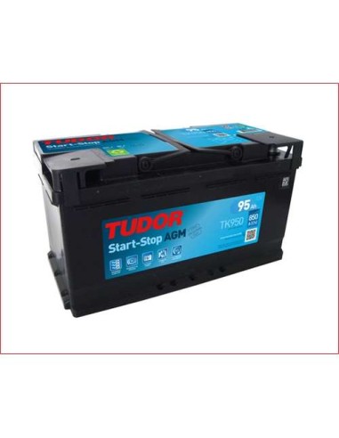 Bateria Tudor AGM 92Ah +Dcho. 850En - 105130 - Tudor