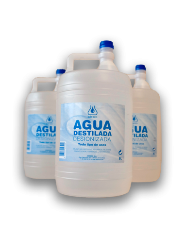 Agua destilada Navago 5Litros - 39399 - Navago