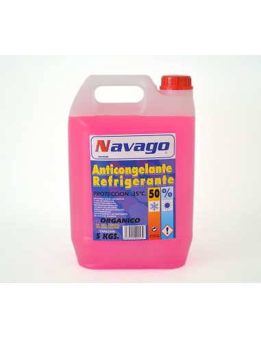 Anticongelante Navago 50% rosa 5Litros - 54901 - Navago