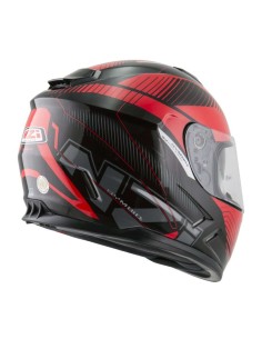 Casco NZI Symbio Duo 2 Indy Negro Rojo - 40060645 - NZI 2
