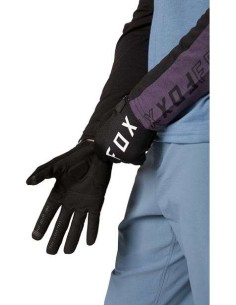 Guantes Bici Fox Largos Ranger Gel Negros - 156288 - Fox