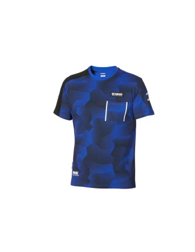Camiseta de camuflaje para hombre Paddock Blue - B20FT121E - Yamaha