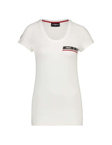 Camiseta para mujer REVS blanco - B19AT201W - Yamaha