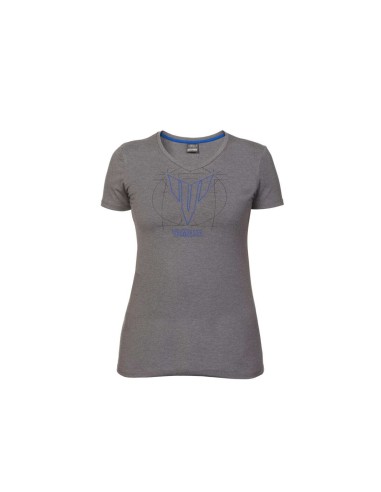 Camiseta de mujer SS Mt Print Carson gris - B19ET201F - Yamaha