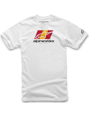 Camiseta Alpinestars Casual World Tour Blanco - 157467 - Alpinestars