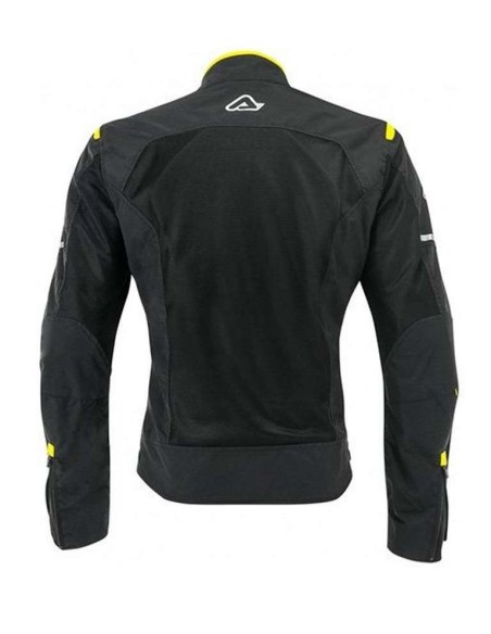 Cazadora Acerbis Ramsey Vented Ce Negro-amarillo - 149300 - Acerbis
