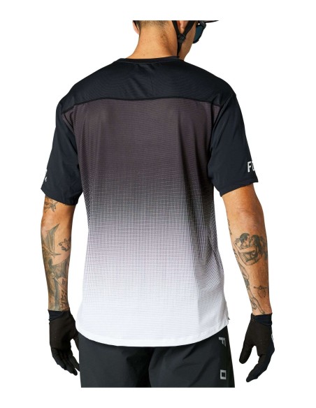 Camiseta Bici Fox Tecnica FlexaIR Ss Negro/Blanca - 157181 - Fox