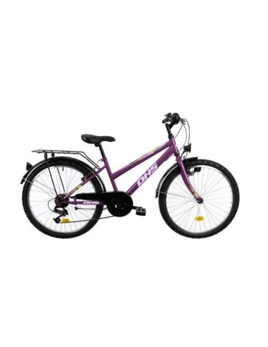 Bicicleta Infantil Acero 24 DHS 2414 V-Brake Violeta - 158252 - DHS