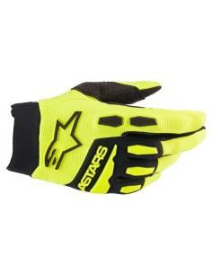 Guantes Alpinestars Motocross Full Bore Amarillo-Negro - 161061 - Alpinestars