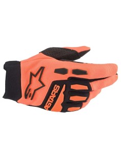 Guantes Alpinestars Motocross Full Bore Naranja-Negro - 161069 - Alpinestars