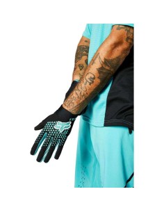 Guantes Bici Largo Fox Defend Negro-Verde - 157569 - Fox