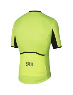 Maillot Manga Corta Spiuk Anatomic Amarillo Fluor - 158099 - Spiuk 2