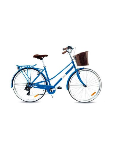 Bici Paseo MONTY City Vintage 28"(700) 7V V-Brake Azul - 162828 - Monty