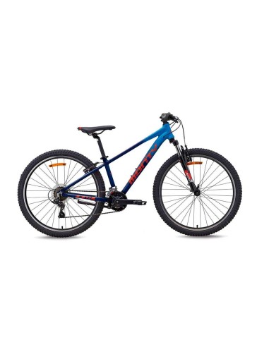 Bicicleta de montaña MTB Aluminio Monty 26" KX8 2X7V Azul-Azul-Claro - 161899 - Monty