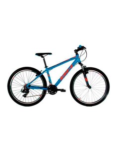Bicicleta de montaña MTB BH ALUMINIO SPIKE 26" 3 x 7V. V-BRAKE. A08FS. AZUL-ROJO - 162397 - BH