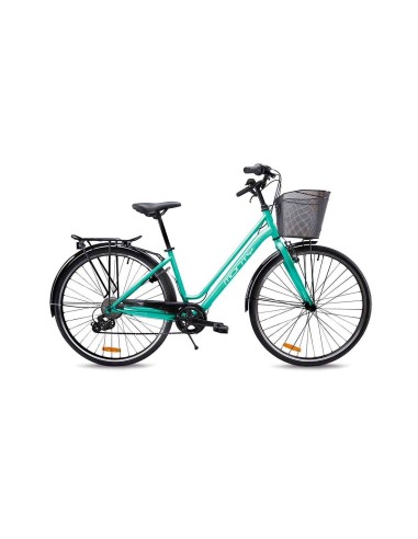 Bicicleta de paseo MONTY City Swing 28"(700) 7V V-Brake Verde - 162827 - Monty