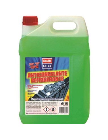 Liquido anticongelante Krafft 25% 5L verde - 117370 - Krafft