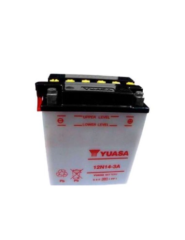 Bateria Moto Yuasa 12n14-3a - 52266 - Yuasa