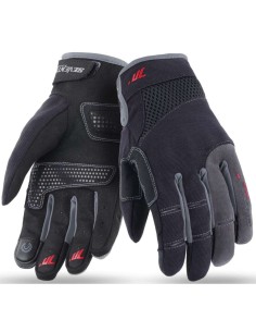 Guantes Seventy C48 Verano Negro, Gris - 157607 - Seventy Degrees
