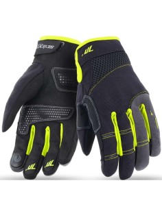 Guantes Seventy C48 Verano Negro, Amarillo - 157602 - Seventy Degrees