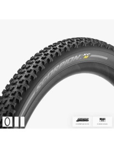 Cubierta Bici Pirelli MTB Scorpion XC M 29X2.40 Tubeless - 171264 - Pirelli
