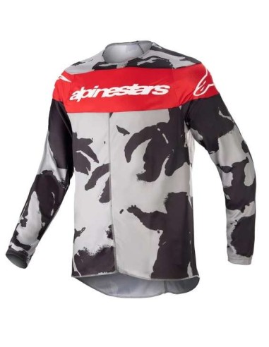 Camiseta Alpinestars Racer Junior 23 Rojo - 172584 - Alpinestars