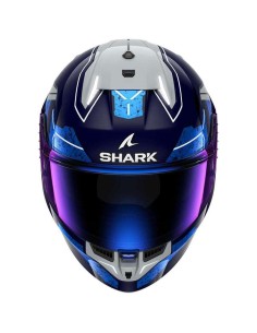 Casco Shark Skwal I3 Rhad Azul Iridium - 171507 - Shark 2