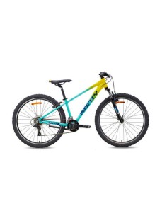 Bici MTB Aluminio Monty 26" KX9 Disco Hidraulico Azul-Amarillo - 161993 - Monty
