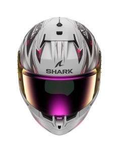 Casco Shark D-Skwal 3 Blast-R Gris, Rosa - 171529 - Shark 2